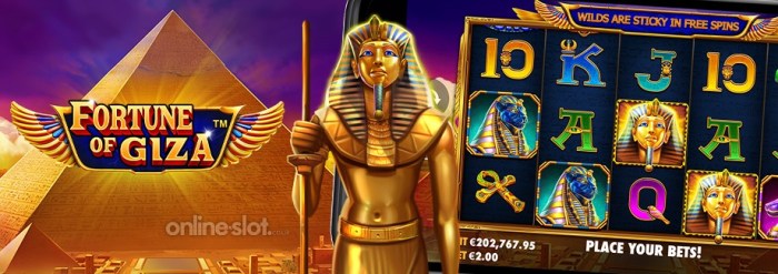 Rahasia Sukses Bermain Slot Fortune of Giza